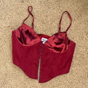 princess polly corset worn once